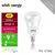 Whitenergy | E14 | 80 SMD 2528 | 4W | 230V | hidegfehér | reflektor LED izzó