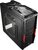 Aerocool STRIKE-X COUPE, USB 3.0 ATX PC ház, táp nélkül, fekete