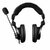 ModeCom MC-826 Hunter - Fejhallgató (mikrofon; 3.5mm jack; nagy-párnás; fekete)