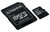 Kingston 16GB MicroSDXC UHS-I - Memóriakártya Adapterrel