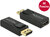 Delock DisplayPort M - HDMI F Adapter (4K) Fekete
