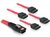 Delock mini SAS 36 tűs - 4db SATA 7 tűs kábel (SFF 8087 - 4db SATA) 1m
